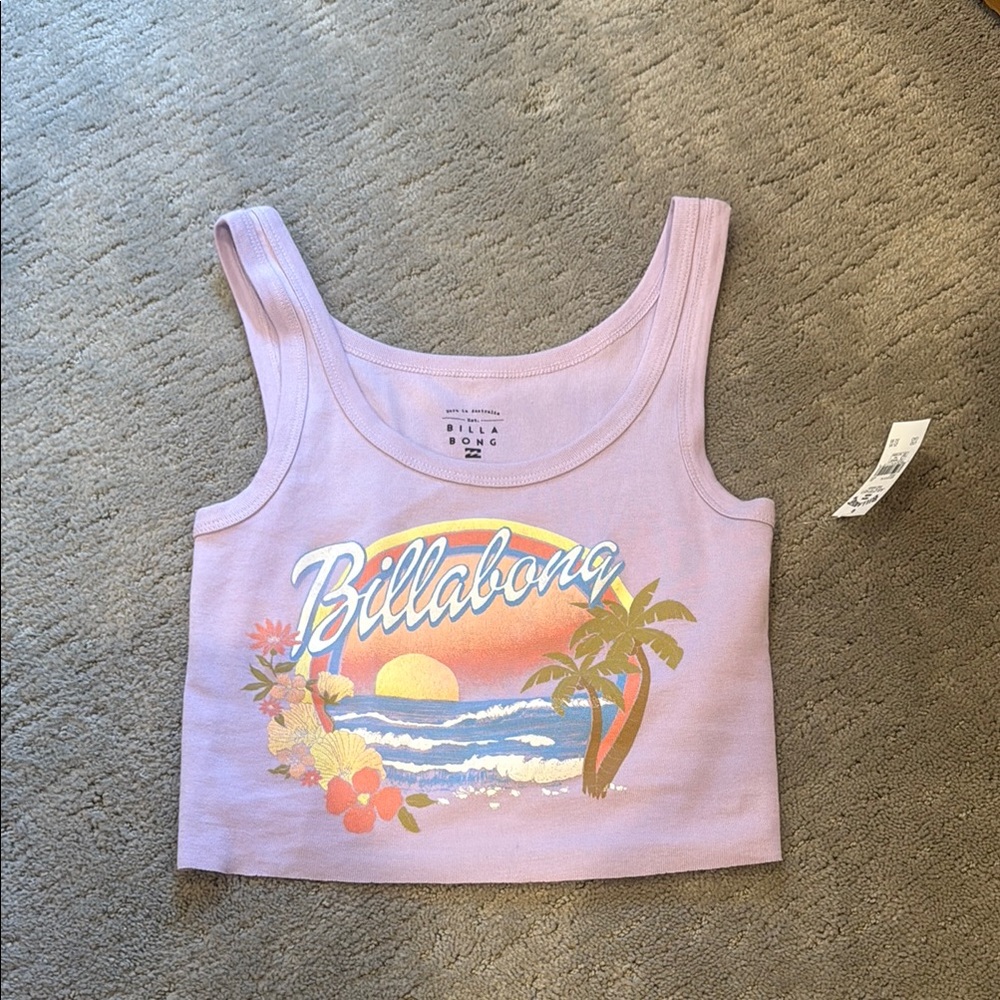 Billabong Lavender Sunset Tank Top